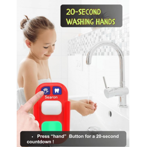 Searon Toothbrush Timer for Kids, 2 Minutes Teeth Brushing Timer, 20 Seconds Hands Washing Timer for Kids Brushing Teeth Washing Hands