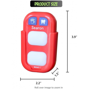 Searon Toothbrush Timer for Kids, 2 Minutes Teeth Brushing Timer, 20 Seconds Hands Washing Timer for Kids Brushing Teeth Washing Hands