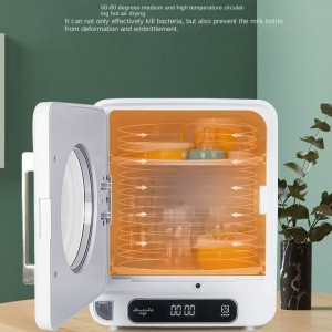 Baby bottle sterilizer dryer Baby sterilizer cabinet Baby products storage ultraviolet tableware disinfection warm milk 2.2kg