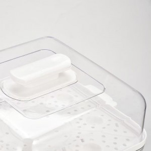 110V cross-border North American home electric steamer Large capacity steam pot breakfast machine automatic power off steamed vegetables electric stea