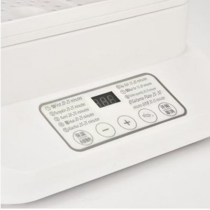 110V cross-border North American home electric steamer Large capacity steam pot breakfast machine automatic power off steamed vegetables electric stea