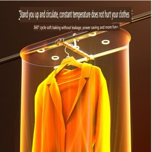 Cross-border new 110V North America new small dryer portable dryer back to South day mini clothes dryer