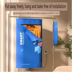 Cross-border new 110V North America new small dryer portable dryer back to South day mini clothes dryer