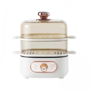 110V export electric steamer multifunctional electric boiling pot Electric hot pot large capacity three layers above steaming under cooking transparen
