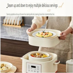 110V ceramic insulated water cooker home baby automatic bird's nest baby multi-functional complementary food porridge and soup