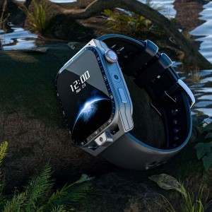 4G full Netcom Android smart card phone Watch 5 dual camera with heart rate measurement NFC function 0.4kg