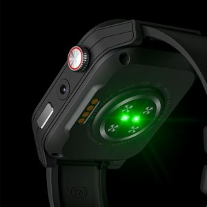 4G full Netcom Android smart card phone Watch 5 dual camera with heart rate measurement NFC function 0.4kg