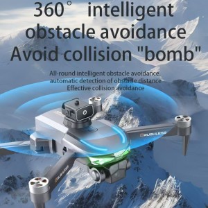 A17 Brushless UAV HD aerial photography quadcopter obstacle avoidance remote control aircraft foreign trade toy 0.69kg