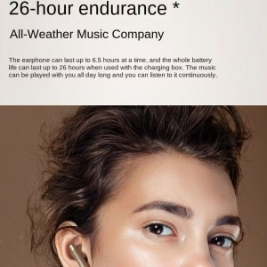 The Zero ACE true wireless Bluetooth headset reduces noise by 0.2kg for semi-in-ear calls