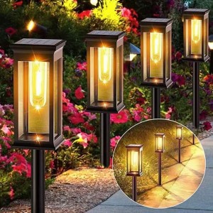 Solar ground plug-in light tungsten light outdoor waterproof lighting night light garden lawn landscape atmosphere light 1kg