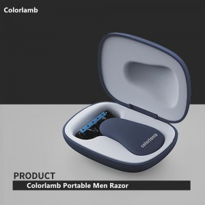 Men's Manual Razor 5 layer Blade Razor Mini Travel Portable Razor 0.1kg