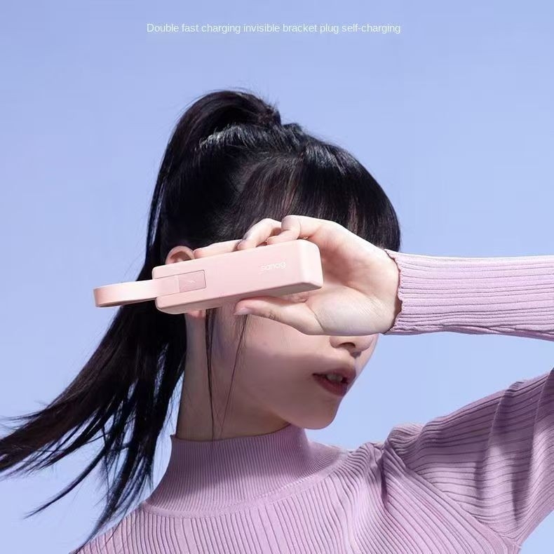 Energy bar K30 Charger Compact portable 2-in-1 charger plug mobile power fast charge 0.3kg