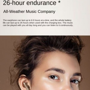 The Zero ACE true wireless Bluetooth headset reduces noise by 0.2kg for semi-in-ear calls