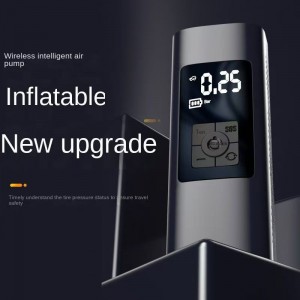 0.9kg portable car air pump, tire electric handheld air pump, intelligent wireless bicycle air pump