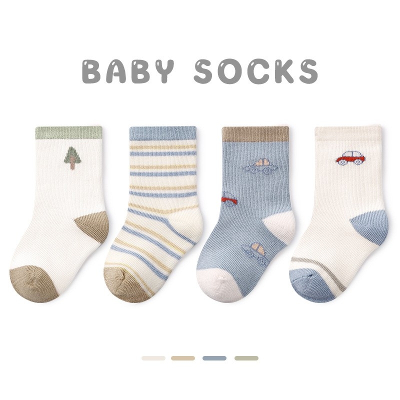 baby socks wholesale spring and summer new male treasure car boneless short socks thin baby socks newborn socks