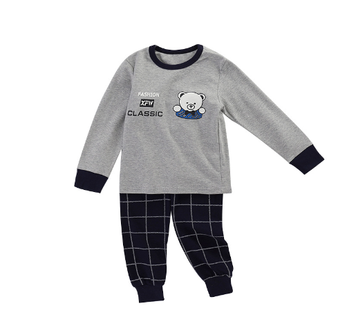 Youth autumn clothes autumn pants cotton children&#039;s thermal underwear set cotton thin men&#039;s and women&#039;s middle and large children&#039;s pajamas wholesale