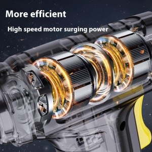 Wireless charging car handheld intelligent digital display household car electric portable tire air pump Vehicle air pump