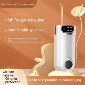 0.3kg household portable dental flusher Cleaning mouth interdental pulse water floss floss