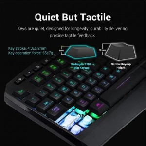 1kg Gaming keyboard Redragon S101,M601 mouse,RGB backlit gaming keyboard