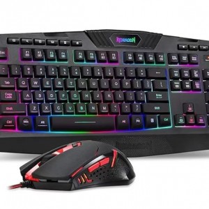 1kg Gaming keyboard Redragon S101,M601 mouse,RGB backlit gaming keyboard