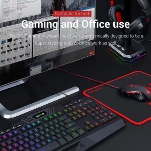 1kg Gaming keyboard Redragon S101,M601 mouse,RGB backlit gaming keyboard