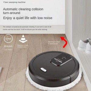 1.3kg household intelligent mopping robot spray air humidifier Purple light dry and wet dual purpose floor washer