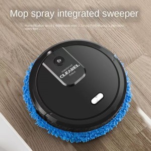 1.3kg household intelligent mopping robot spray air humidifier Purple light dry and wet dual purpose floor washer