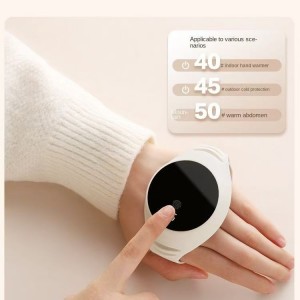 Smart hand warmer bracelet usb digital display temperature control charging warm baby charging self thermoelectric warm treasure 0.3kg