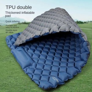 Outdoor automatic inflatable mattress outdoor moisture-proof mat camping tent floor mat foldable and thickened