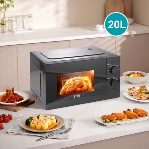 WINNING STAR20L Home Roast Chicken Baking Multifunction Turntable Mechanical Microwave Oven 5.5kg